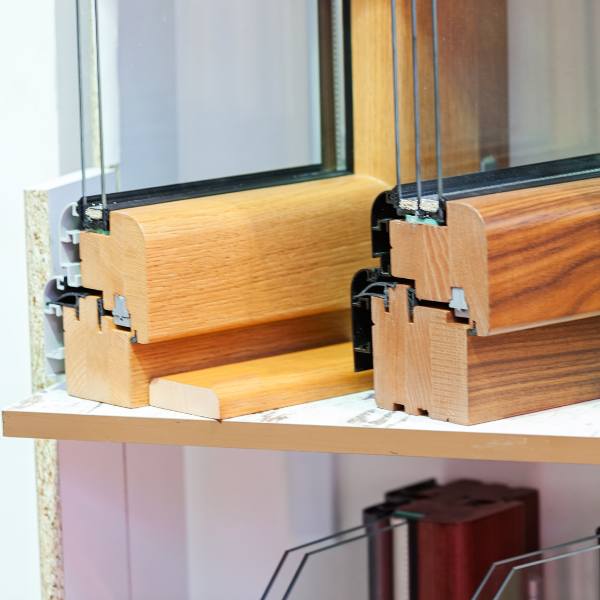 Fensterrahmen aus Holz